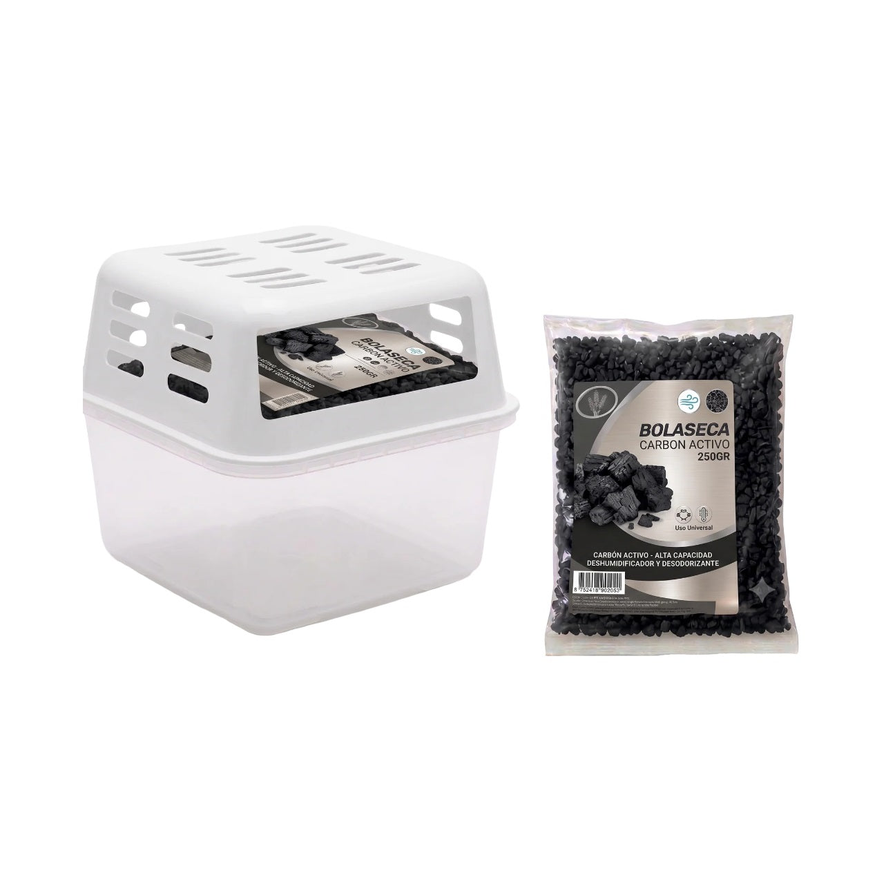 ANTIHUMEDAD BOX CARBON ACTIVO 250 WANADRY