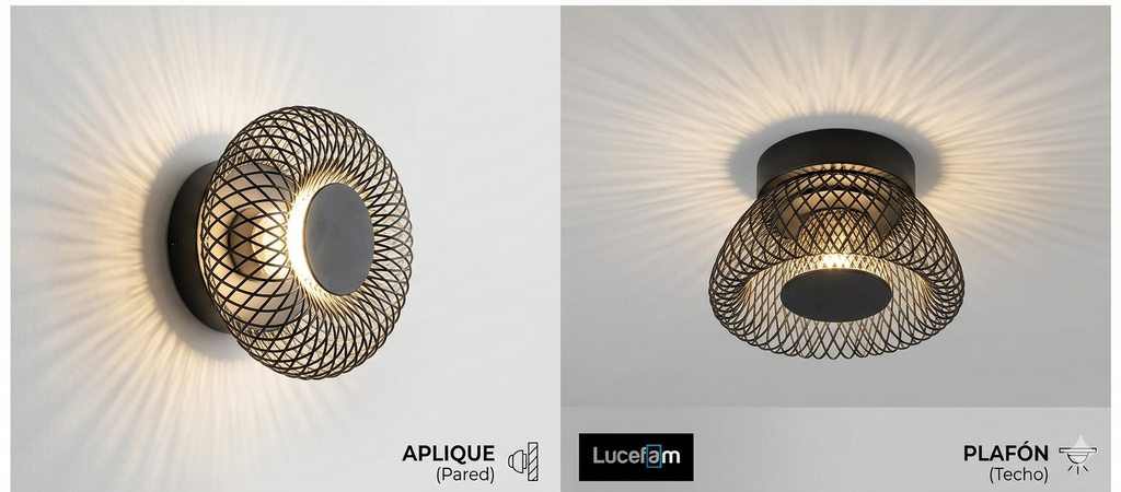 APLIQUE REJILLA AQ48N LUCEFAM