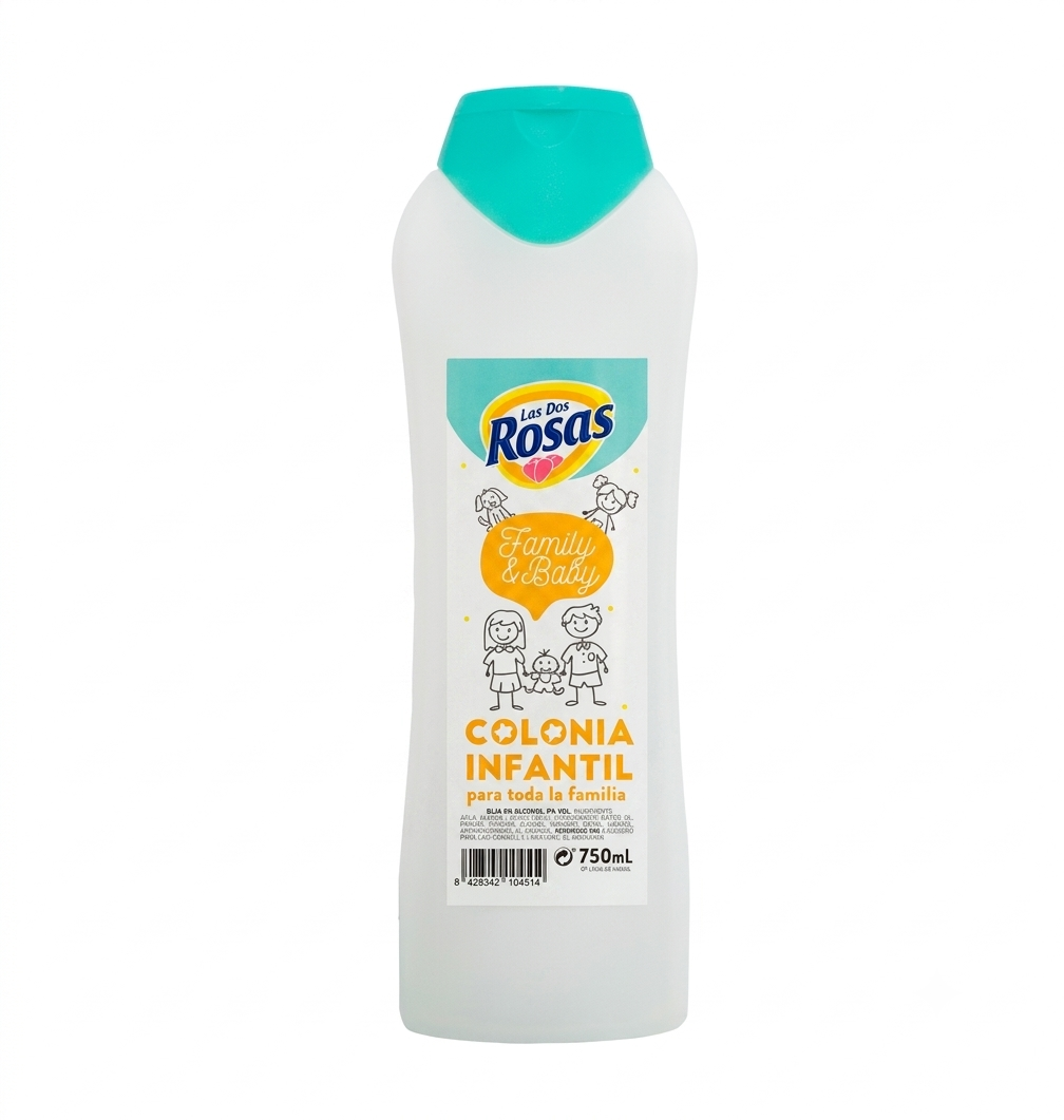 COLONIA DE 750CL INFANTIL LAS DOS ROSAS
