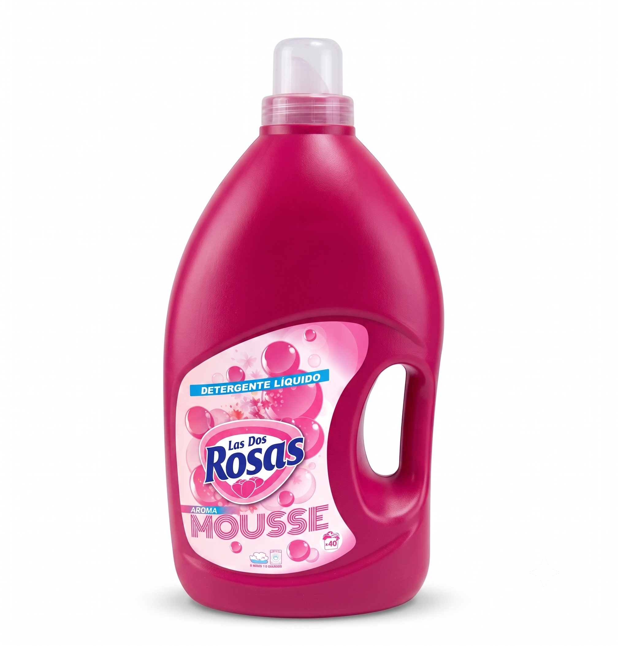 DETERGENTE 3L AROMA MOUSSE LAS DOS ROSAS