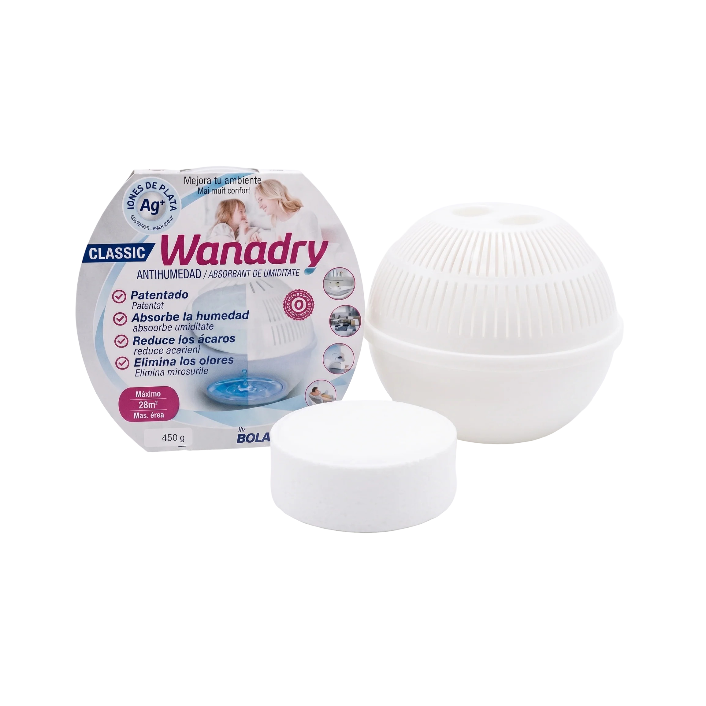 ANTIHUMEDAD 450G PASTILLA WANADRY
