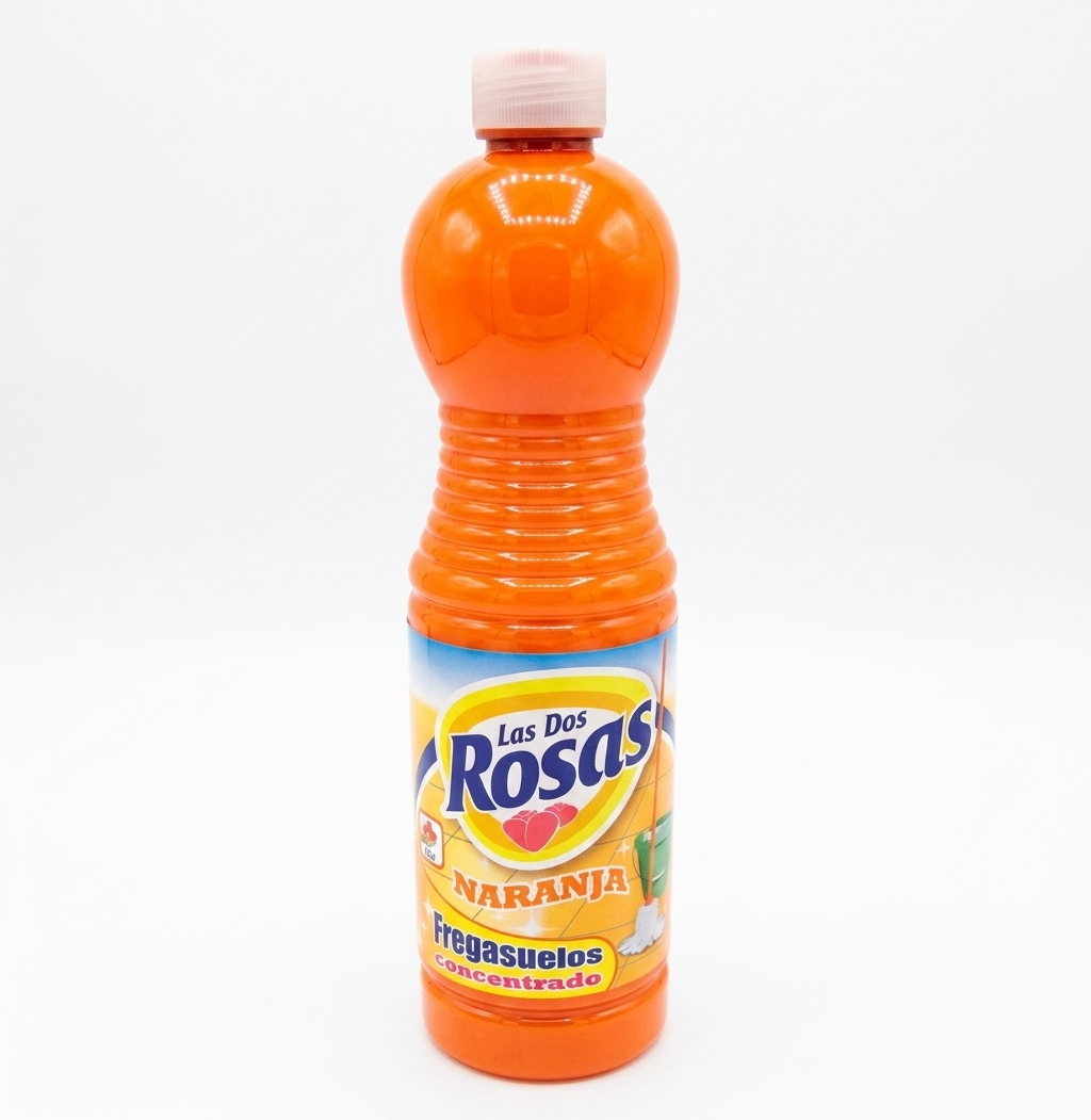 FREGASUELO 1L CONCENTRADO NARANJA LAS DOS ROSAS