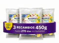 PACK 3 RECAMBIOS LIMON 45OGR WANADRY