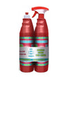 6 PACKS 2UDS Mano de Santo Desengrasante Pack Pistola 1L + Recambio: WANACLEAN