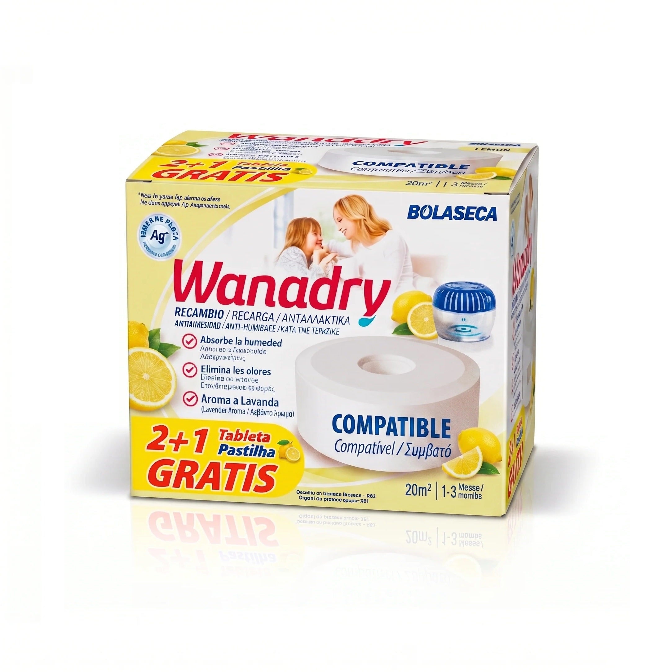 PACK 2+1  425G LIMON COMPATIBLE WANADRY