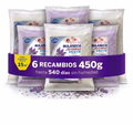 PACK 6 RECAMBIOS 450GR LAVANDA WANADRY