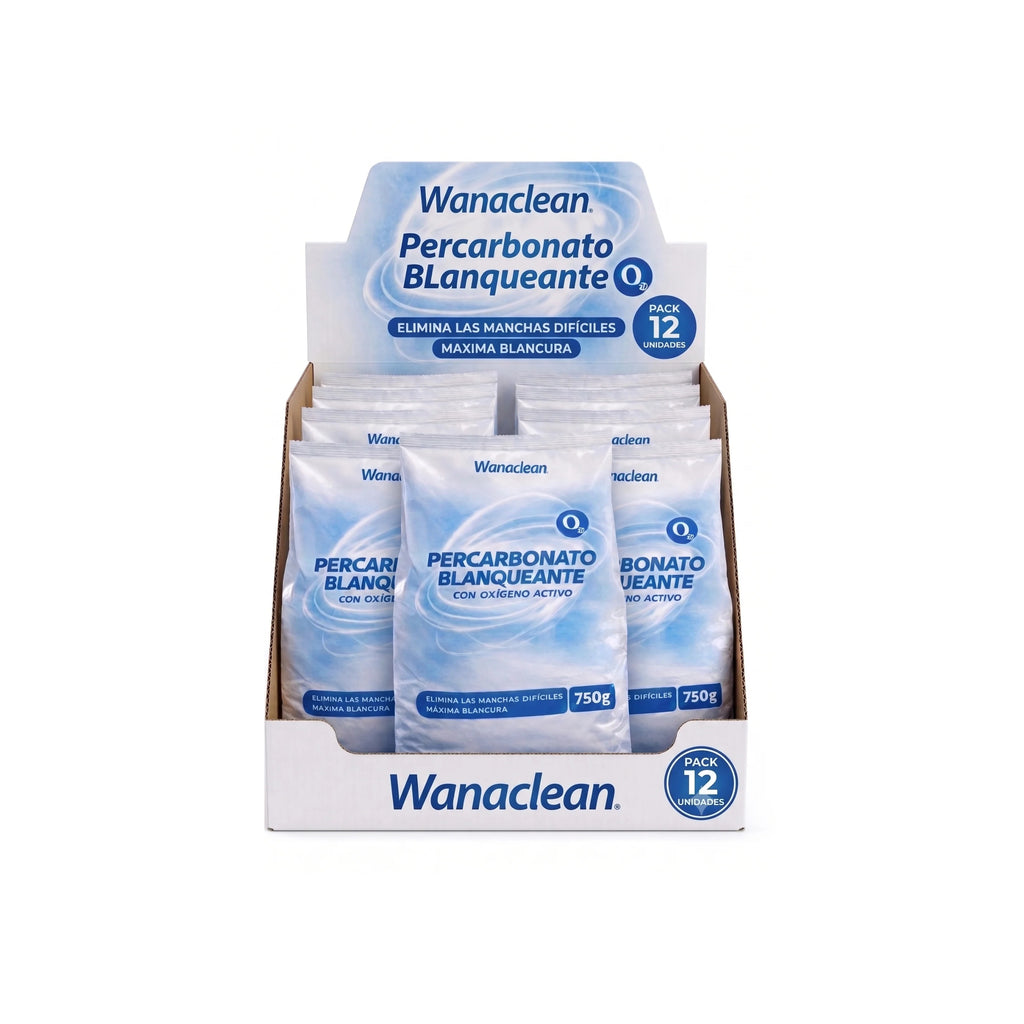 PERCARBONATO 12 UDS 750GR WANACLEAN