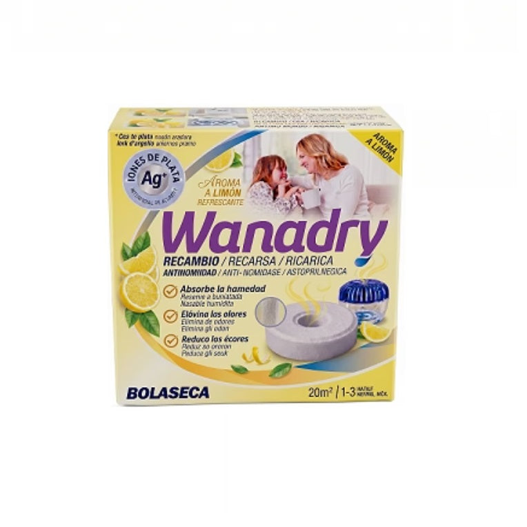 RECAMBIO PASTILLA COMPATIBLE LIMON 425G WANADRY