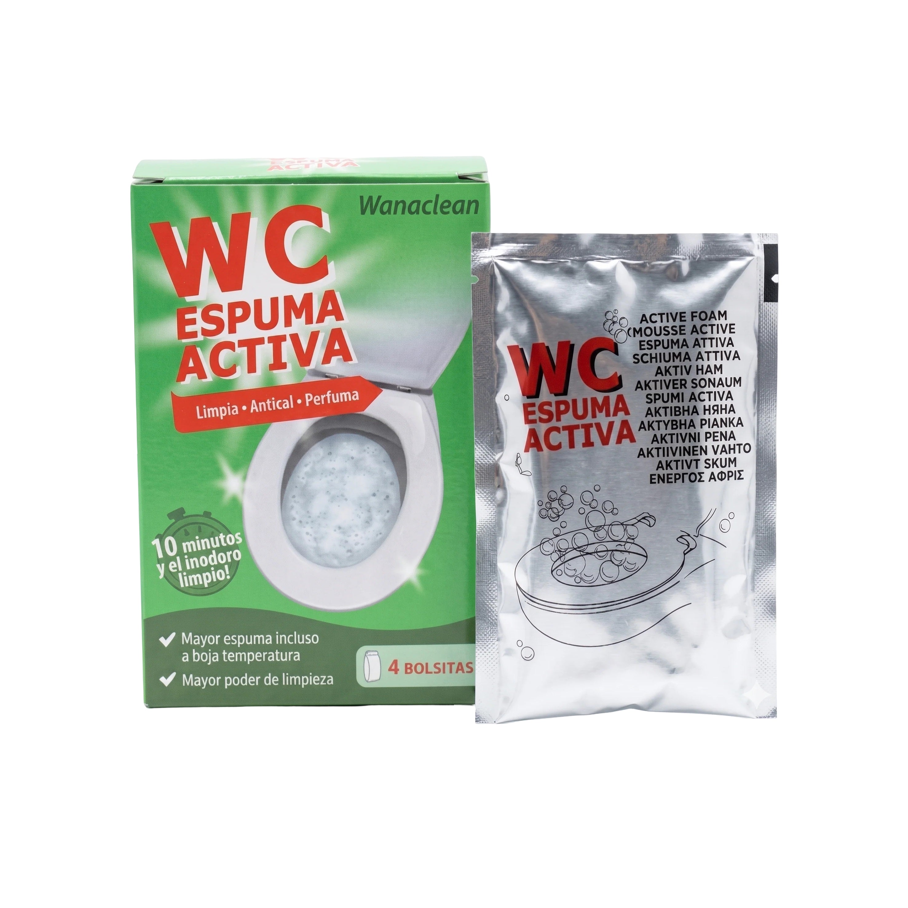 WC Espuma Activa Wanaclean