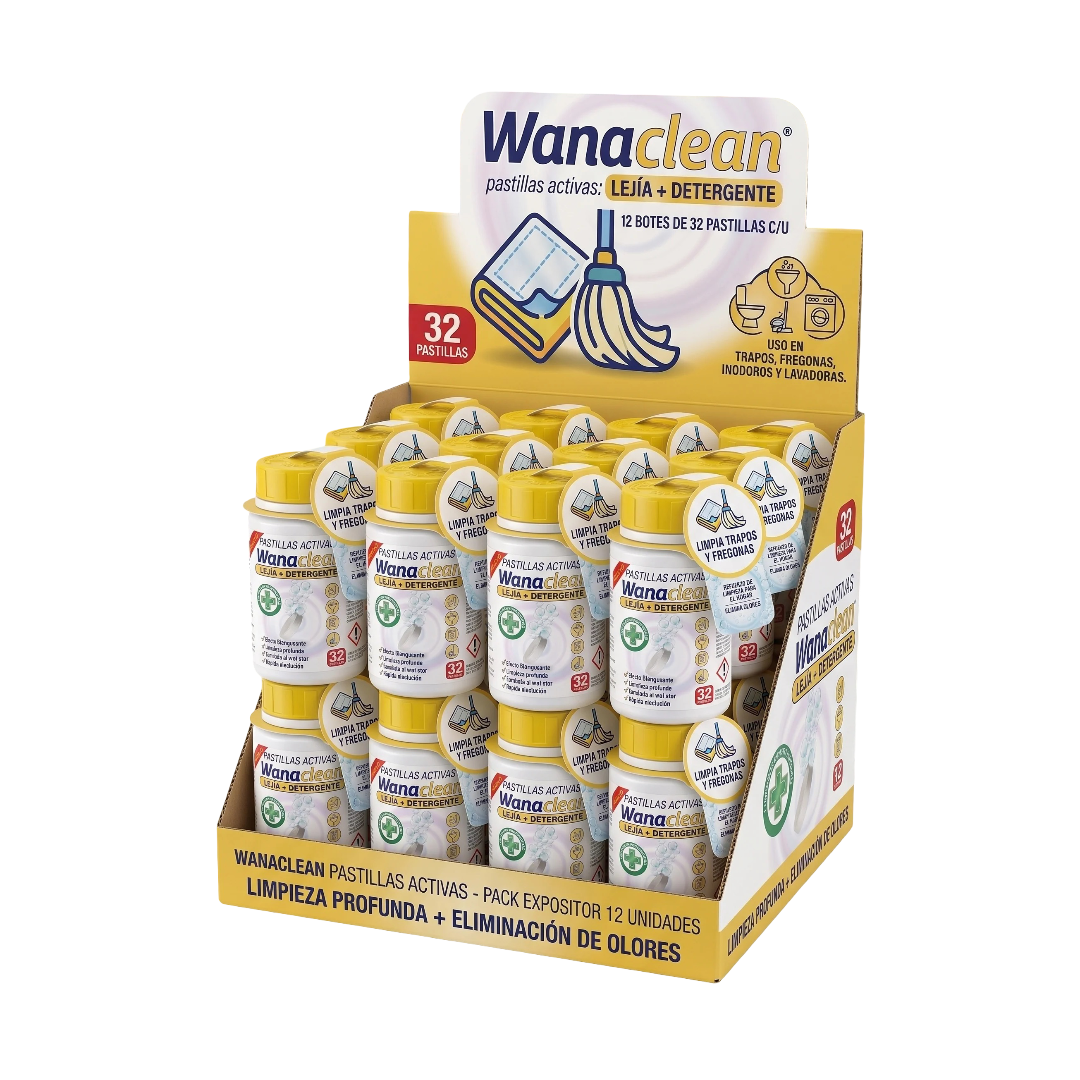 PACK 12 UNIDADES LIMPIA TRAPOS Y FREGONAS WANACLEAN